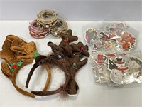 Lot of assorted holiday Christmas items
