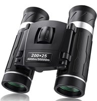 200x25 Compact Binoculars for Adults and Kids,