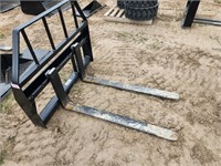 Kivel 48" 3500lb pallet forks