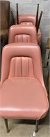 (4) Retro Chairs W/ Cushion