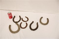 6 Old Horse Shoes #2