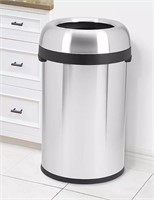 Simplehuman Commercial Stainless Steel Trash Can