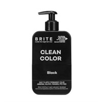 BRITE Clean Permanent Hair Color Kit - Black - 4.0