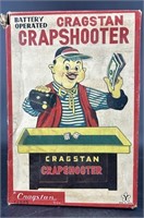 Vintage Cragstan Crapshooter Toy NOS