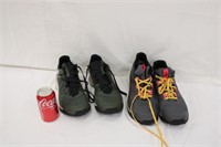2 Pairs of North Face Size 11/11.5M Sneakers As Is