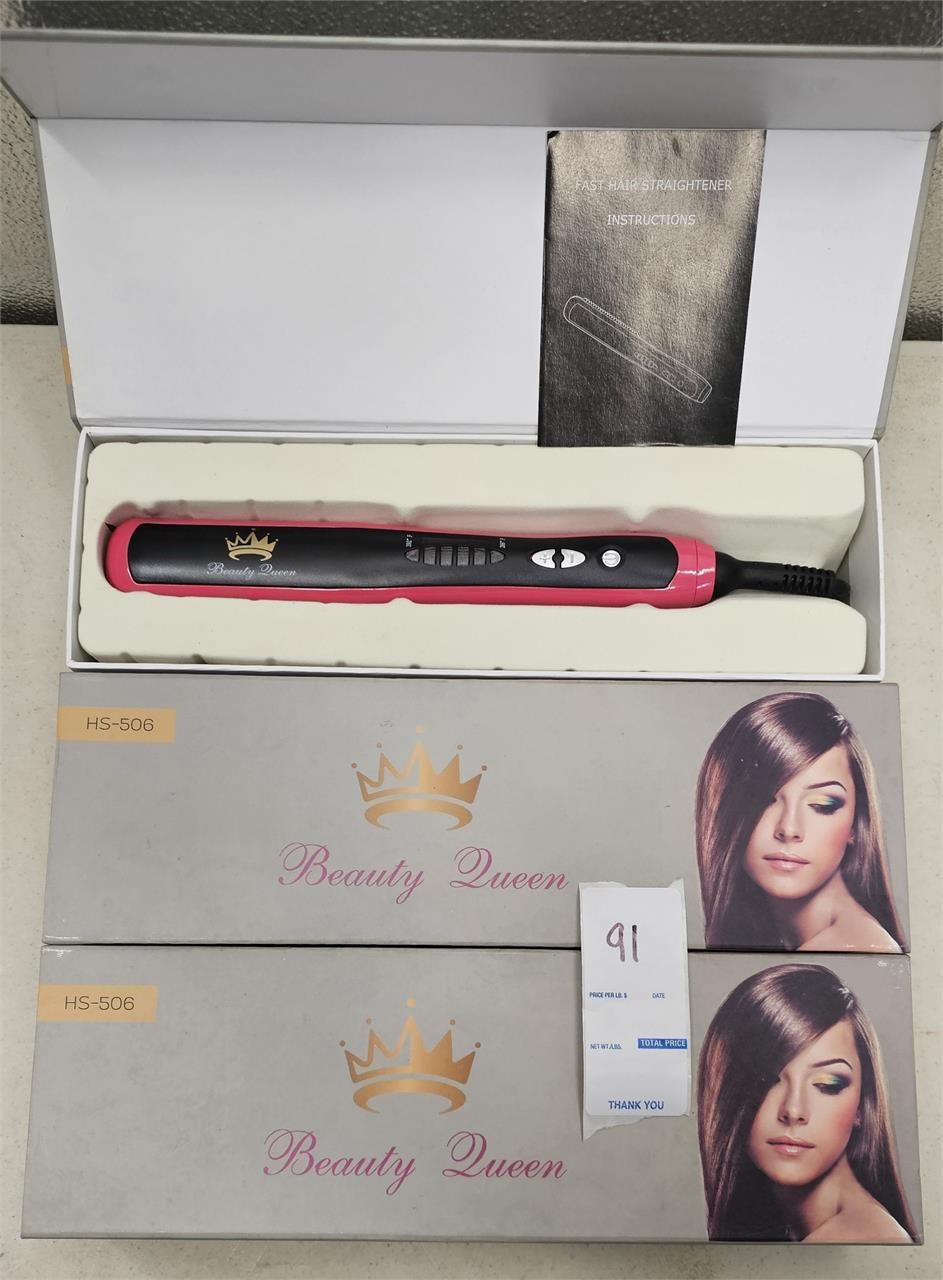 New Hs-506 beauty queen straightener brush