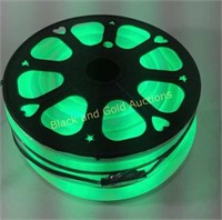 Spool of Green Neon Tubing Light