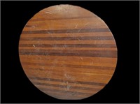 5ft Round Solid Wood Commercial Table Top