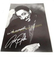 Signed Gregory Hines Photo