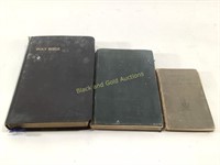 (3) Vintage Books, The Bible, Charles Dickens