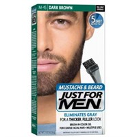 3 Pack - JUST FOR MEN Color Gel Mustache & Beard M