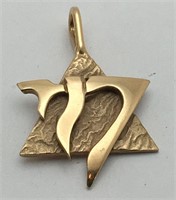 14k Gold Pendant