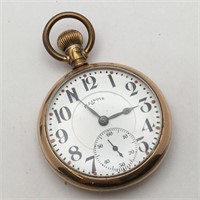 Illinois Double Roller 17 Jewels Pocket Watch