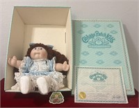 1985 LE Porcelain Cabbage Patch Doll w/COA!