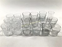 (19) Whiskey/Cocktail Glasses, Jack Daniels