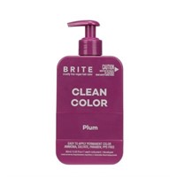 BRITE Clean Permanent Hair Color Kit - Plum - 4.05