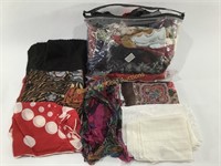 Bag of Scarves & Fabric