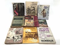 Engine Manuals, Gun Catalogue, & Trapping Books