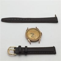 14k Gold Filled Bulova Wrist Watch