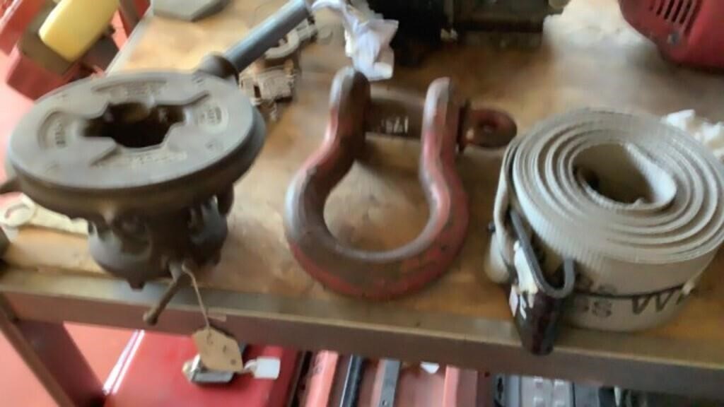 Pipe Threader and Rigging Hook