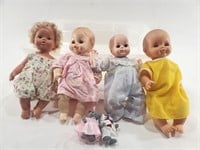 Collection of Mid Century Famosa & Playmate Dolls