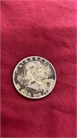 1960 FRANKLIN SILVER HALF DOLLAR