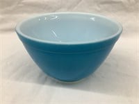 Pyrex Blue Mixing Bowl, 3 1/4”T