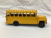 Toy Tin School Bus, 1:32?, 9 1/2”L