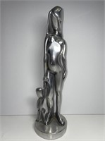 Chris Petersen Statue - Woman and Child Signed