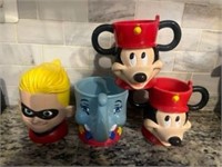 Disney Circus cups