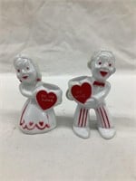 (2) Valentine’s Day Plastic Candy Containers, 3