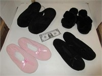 4 Pairs Women's Slippers