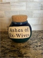 Ashes of my ex wife jar