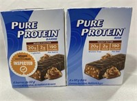 PURE PROTEIN BARS 2BOXES 6 X 50G BB APRIL 30 2024