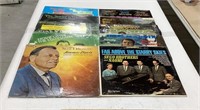 10 LP records including Jimmie Davis & Jimmy