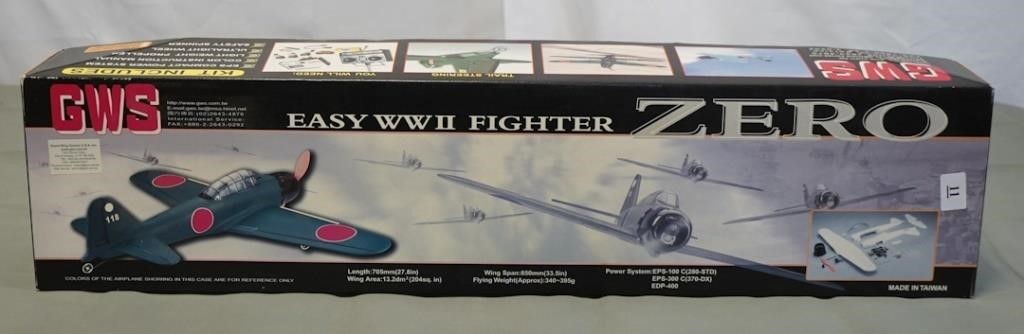 GWS Easy WWII Fighter Zero EPS-350C/B