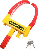 Trailer Lock Wheel Clamp, 2 Keys, Universal