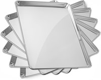 Fusion 18x26 Aluminum Cookie Tray - 6 Pans