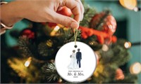 BRIDE & GROOM ORNAMENT 2023 FIRST CHRISTMAS AS
