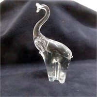 Elephant Figurine glass