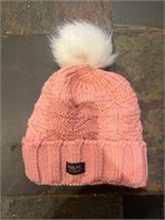 Pink winter hat