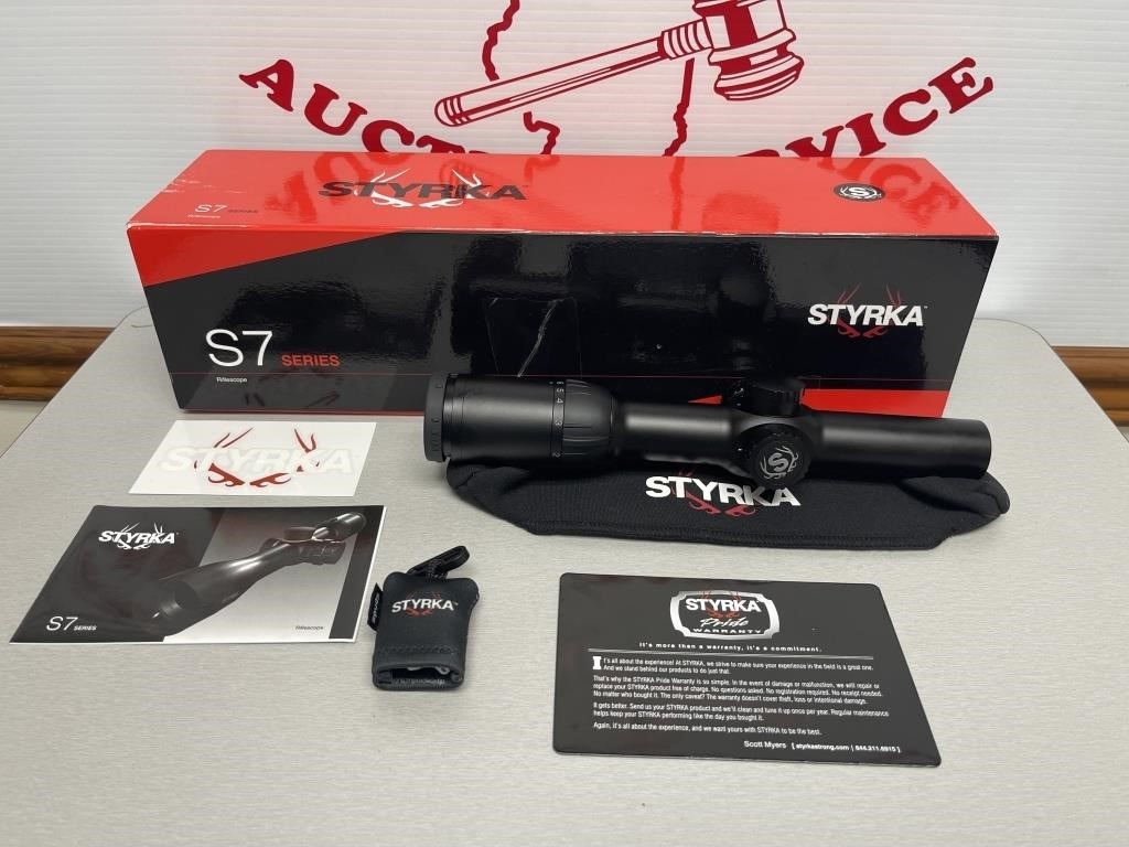 Styrka ST-95005 1-6x24 Side Focus Plex Reticle S7