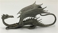 Partha Pewter Dragon Sculture