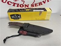 Buck Selkirk Fixed Blade Knife & Sheath
