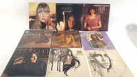 (9) VTG Female Rock Vinyl Collection