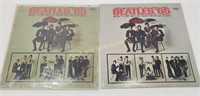(2) VTG Great New Hits By Beatles Vinyls