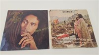 (2) Rock Vinyl Collection: Bob Marley & Woodstock