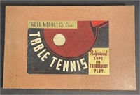 Vintage 1930's Transogram Gold Medal Table Tennis!