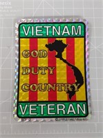 Vietnam veteran sticker