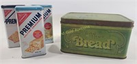 VTG Bread & Cracker Boxes